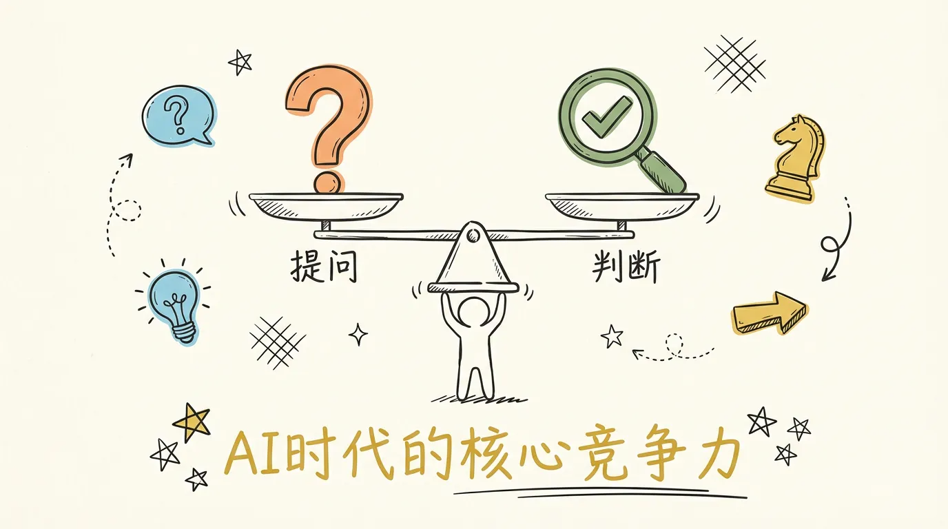 Featured image of post 在AI能秒答一切的时代，人的核心竞争力到底是什么？