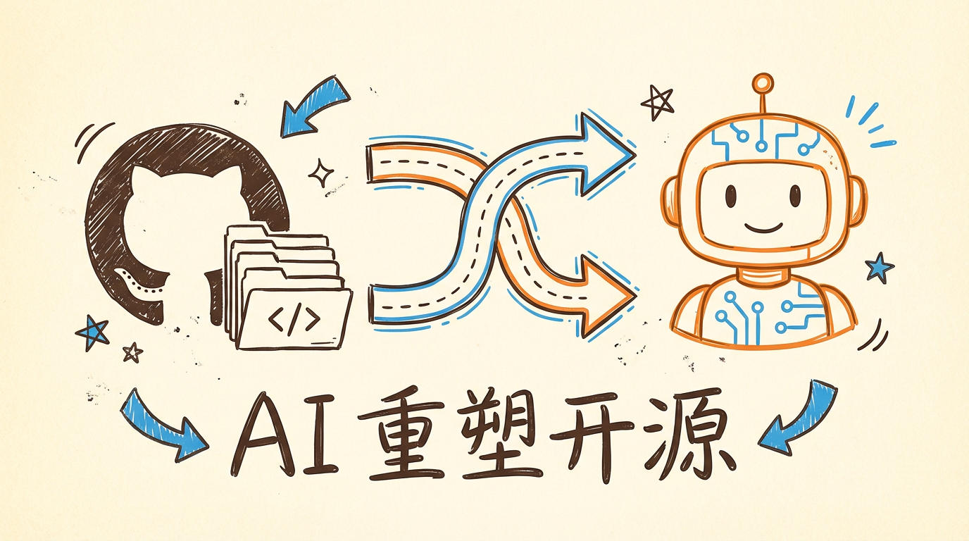 Featured image of post AI 重塑开源：当 Coding Agent 接管 GitHub