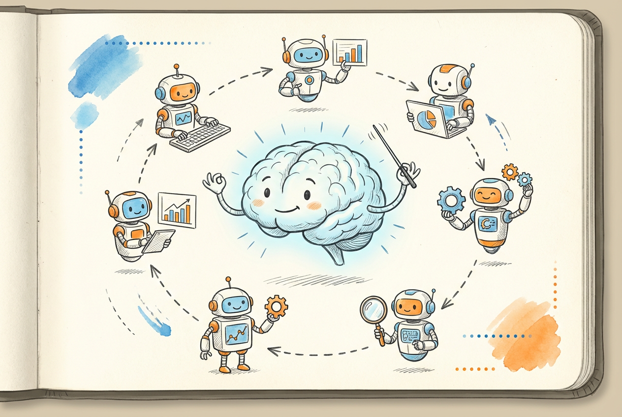 Featured image of post Claude Agent Teams 是什么：从单体到多智能体的架构演进