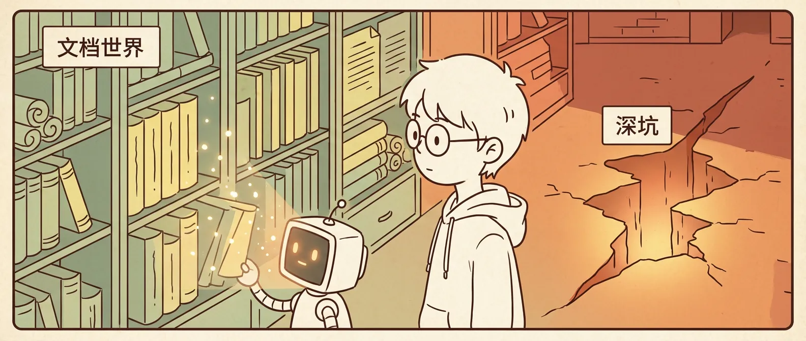 Featured image of post AI能读完所有文档，但读不到你的坑