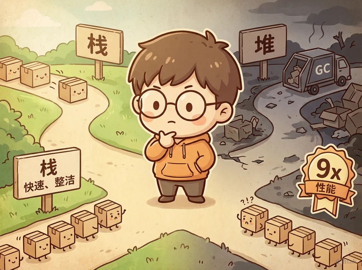 场景图:栈还是堆的十字路口