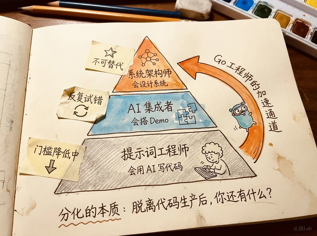 三层分化金字塔