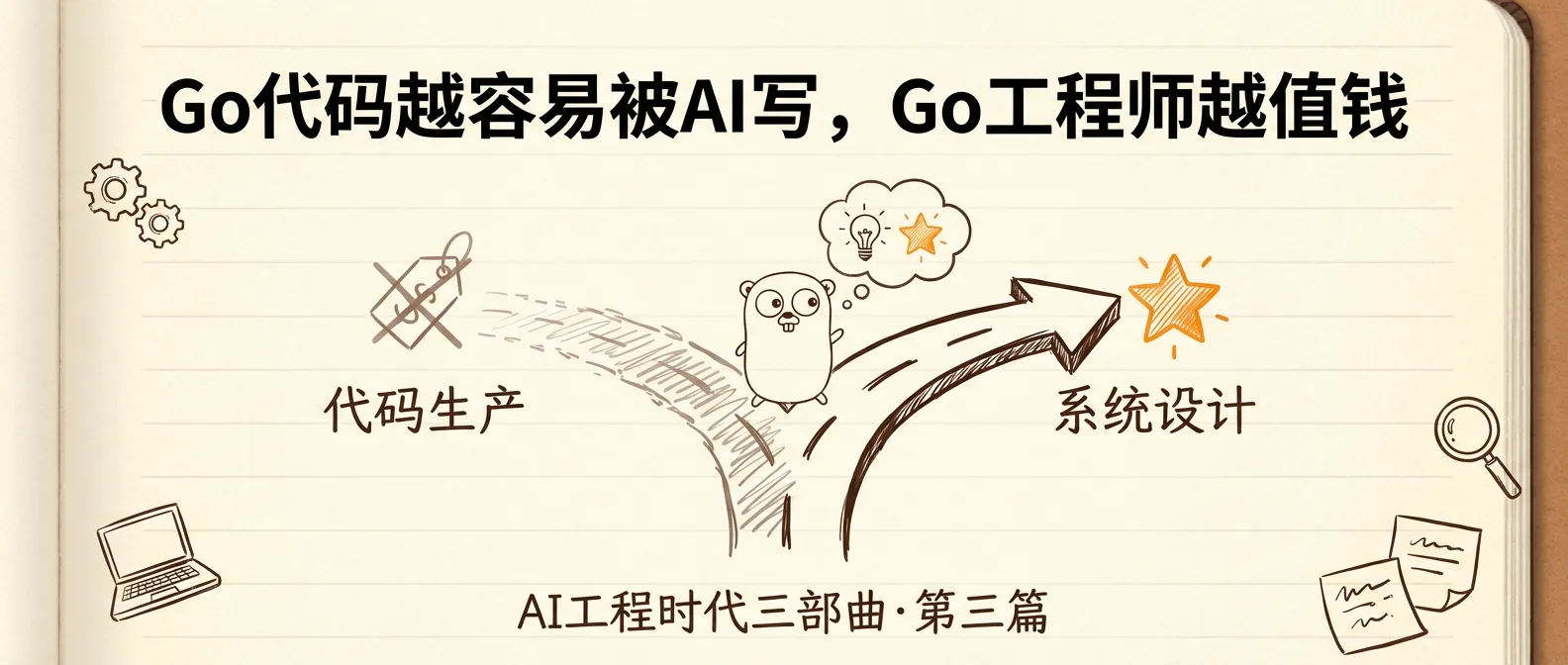 Featured image of post Go代码越容易被AI写，Go工程师越值钱