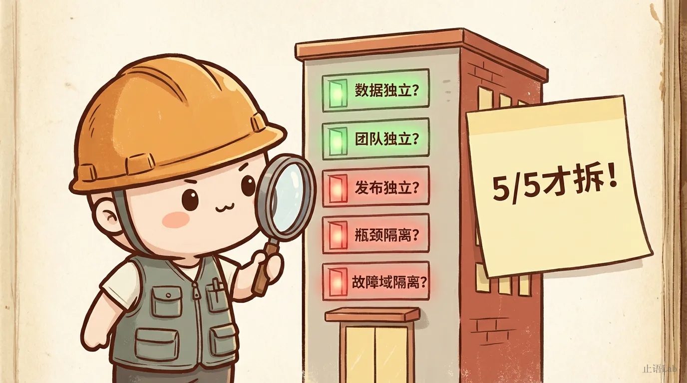 拐点一：拆分时机