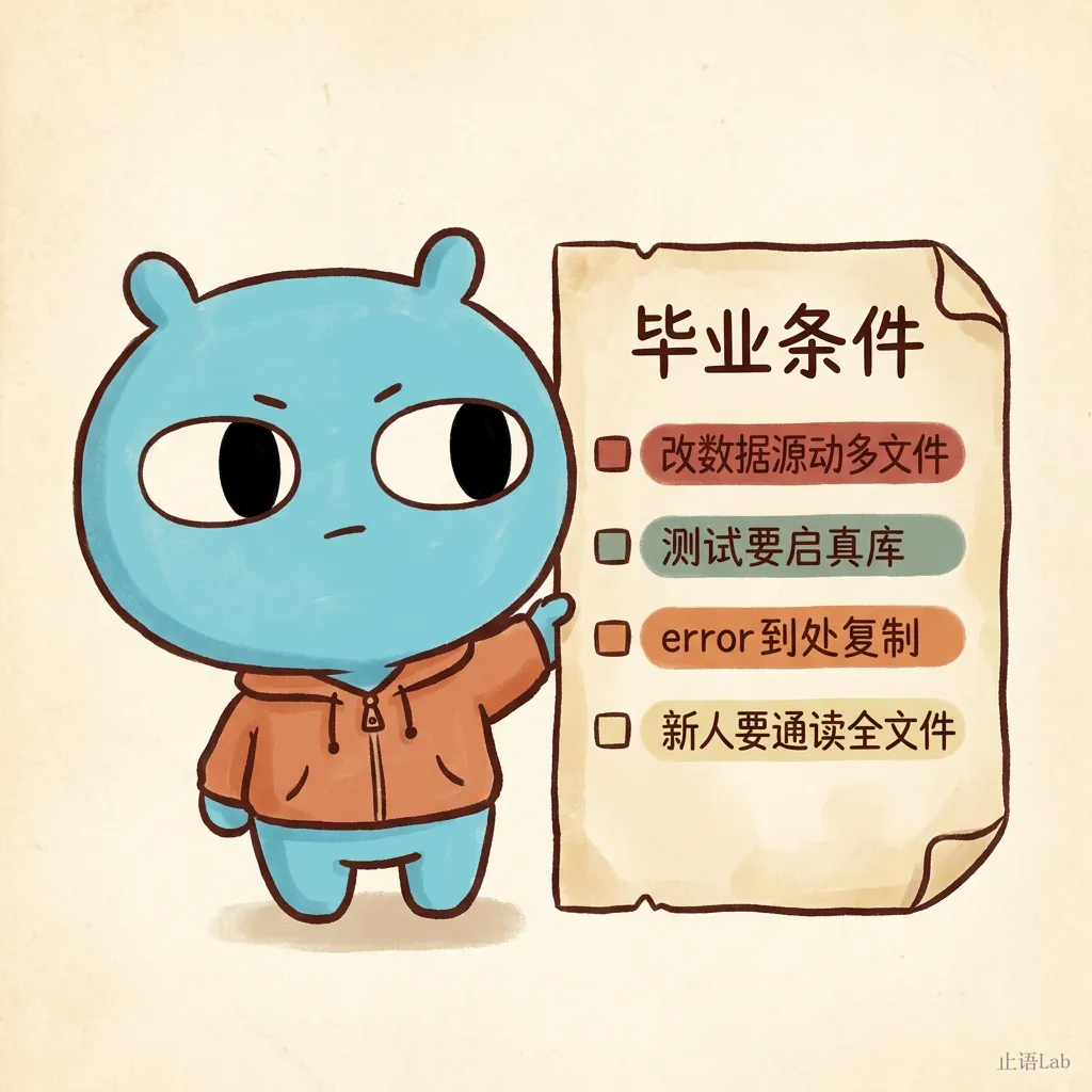 毕业条件检查清单