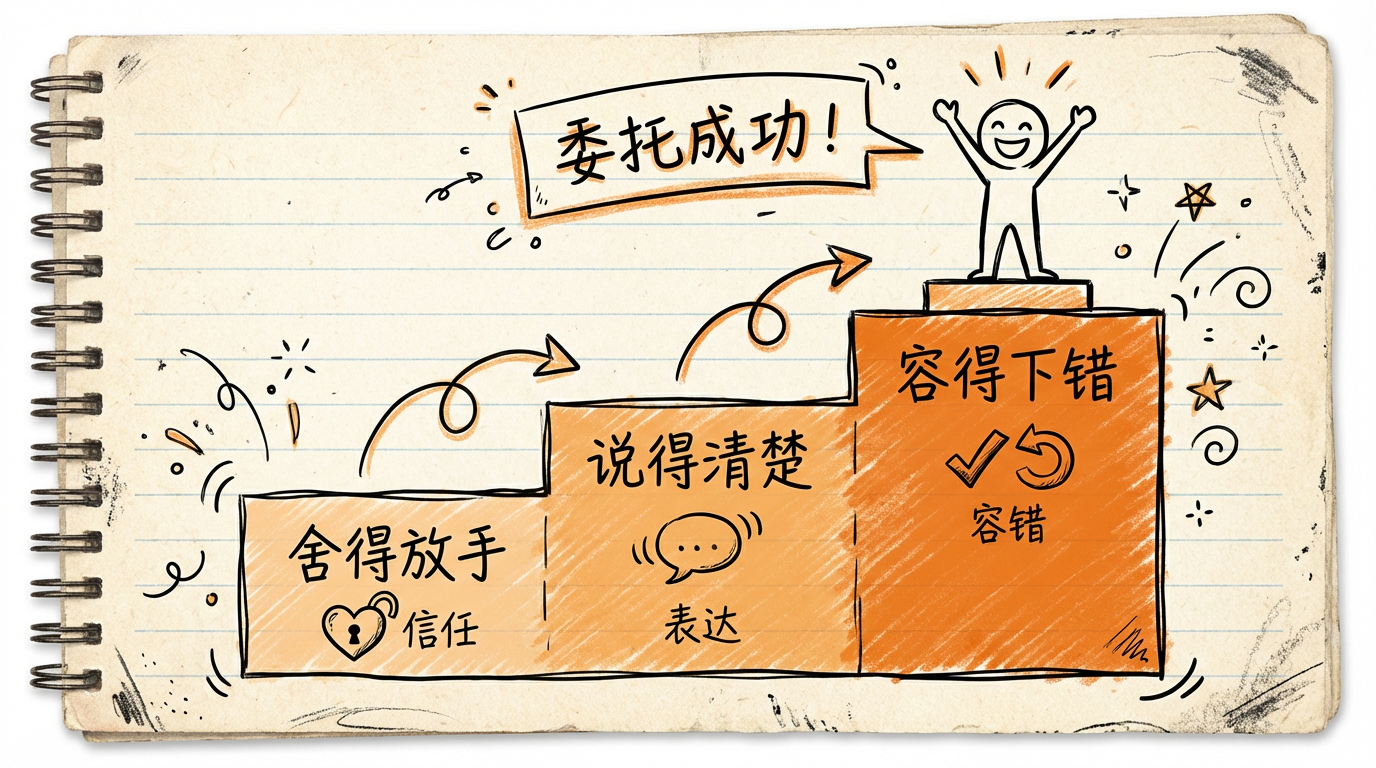 委托的三道坎：放手、说清楚、容得下错