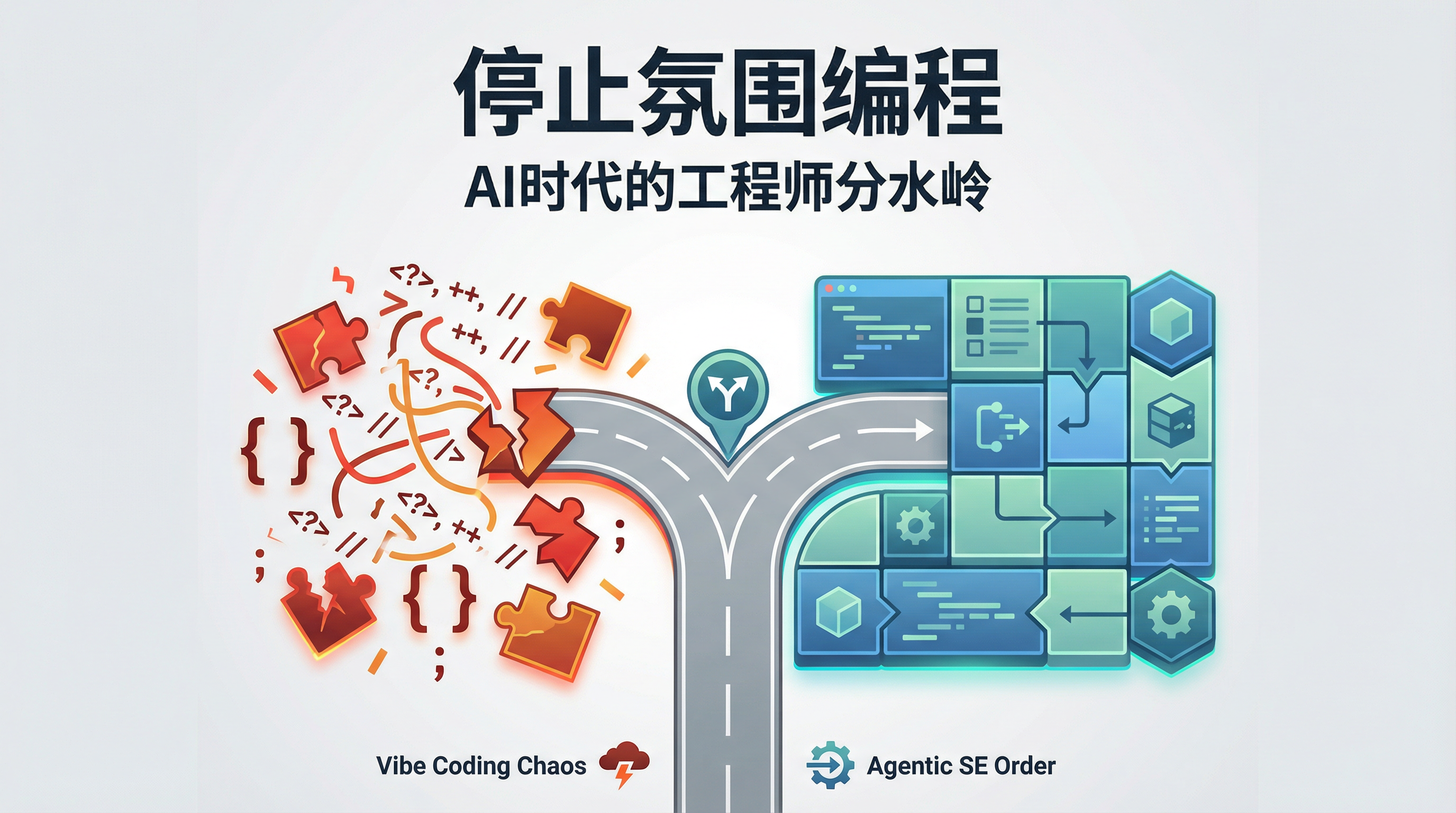 Featured image of post 停止「氛围编程」：AI 时代的工程师分水岭